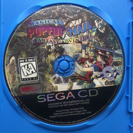 Popful Mail: Magical Fantasy Adventure til Sega CD (Kun CD)