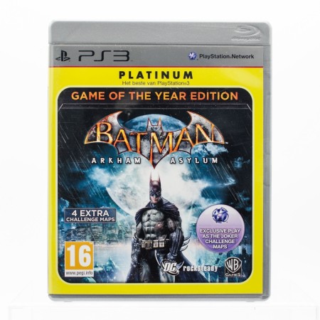 Batman: Arkham Asylum - Game of the Year Editon (PLATINUM) til PlayStation 3 (PS3)