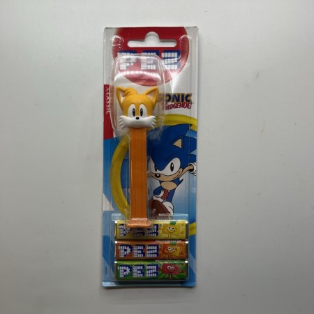 Tails (fra Sonic) PEZ Dispenser med 3 pakker PEZ inkludert