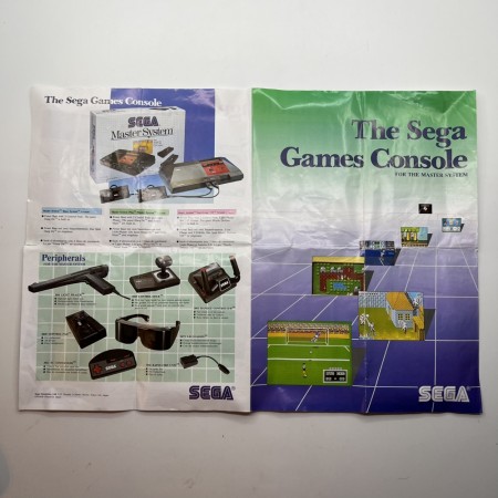 The Sega Games Console For The Master System reklame