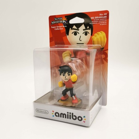 Amiibo No. 48 Mii Brawler Super Smash Bros Collection til Nintendo 