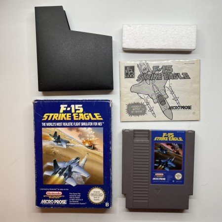 F-15 Strike Eagle til Nintendo NES SCN