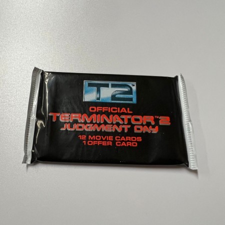 Terminator 2 Judgement Day Collectible Movie Cards Pack fra 1992