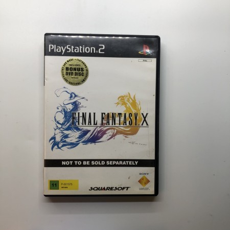 Final Fantasy X til Playstation 2 / PS2 (NOT TO BE SOLD SEPRATLY-versjon)