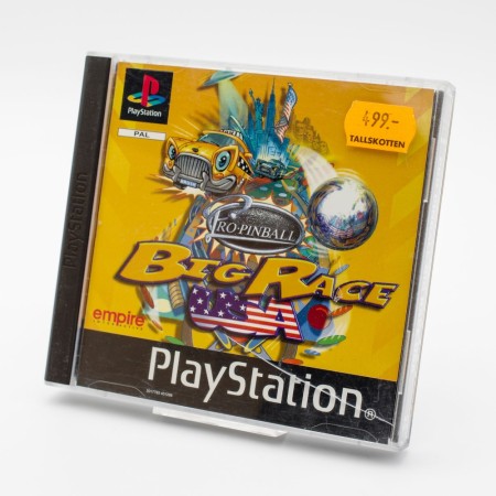 Pro Pinball: Big Race USA til PlayStation 1 (PS1)