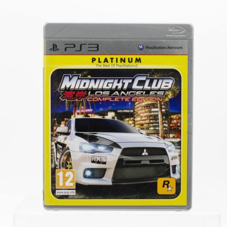 Midnight Club: Los Angeles - Complete Edition (PLATINUM) til PlayStation 3 (PS3)