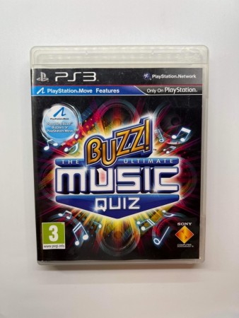 Buzz The Ultimate Music Quiz til Playstation 3 (PS3)