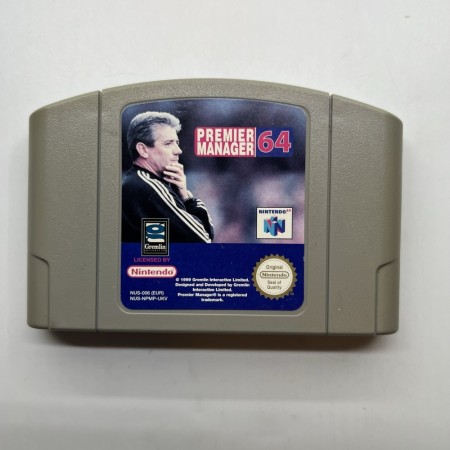 Premier Manager 64 til Nintendo 64 