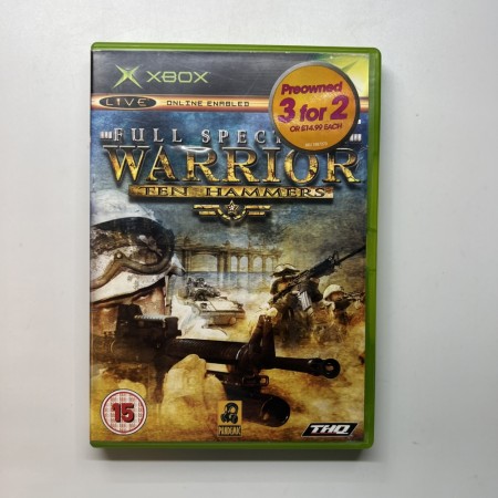 Full Spectrum Warrior Ten Hammers til Xbox Original