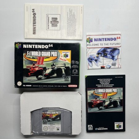 F-1 World Grand Prix 2 i original eske til Nintendo 64