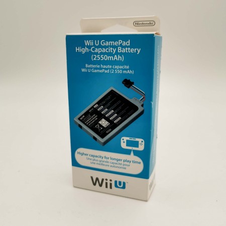 Nintendo Wii U GamePad High Capacity Battery (2550mAh) helt nytt i original emballasje