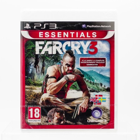 Far Cry 3 (ESSENTIALS) til Playstation 3 (PS3) ny i plast!