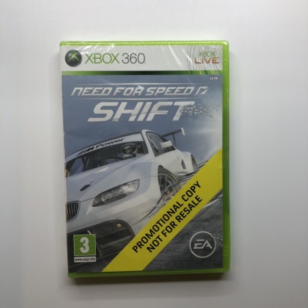 Need for Speed SHIFT til Xbox 360 (Ny i plast)