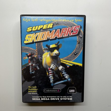 Super Skidmarks til Sega Mega Drive