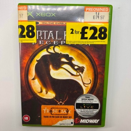 Mortal Kombat Deception til Xbox Original 