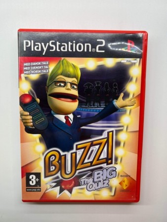 Buzz The Big Quiz til Playstation 2 (PS2)