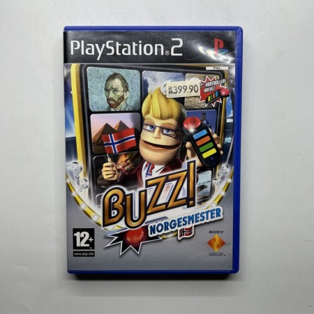 Buzz Norgesmester til Playstation 2 (PS2)