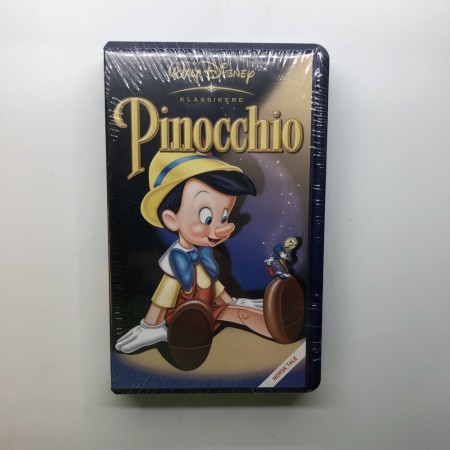 Pinocchio Disney VHS (Ny i plast)