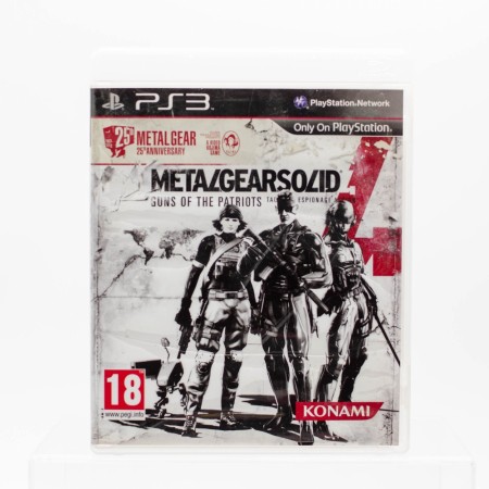Metal Gear Solid 4: Guns of the Patriots - 25th Anniversary Edition til PlayStation 3 (PS3)