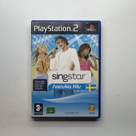Singstar Svenske / Svenska Hits til Playstation 2 (PS2)