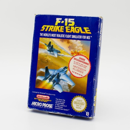 F-15 Strike Eagle SCN til Nintendo NES 