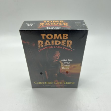 Tomb Raider CCG Into The Caves Quest Deck fra 1999!