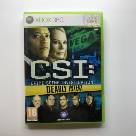 CSI: Crime Scene Investigation: Deadly Intent til Xbox 360