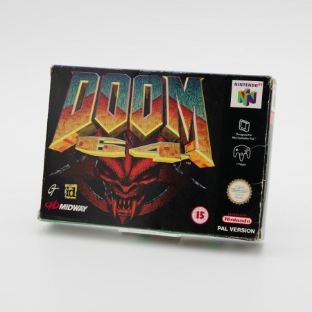 Doom 64 komplett i eske til Nintendo 64