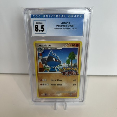 Pokemon Rumble Lucario lv.41 CGC 8.5 fra 2009