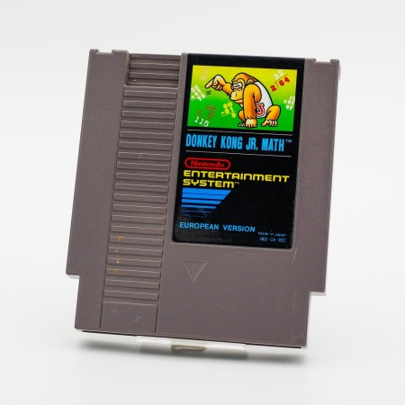 Donkey Kong Jr. Math PAL-B til Nintendo NES