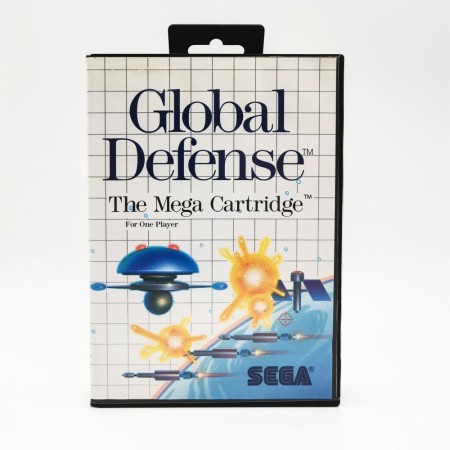 Global Defence komplett utgave til Sega Master System