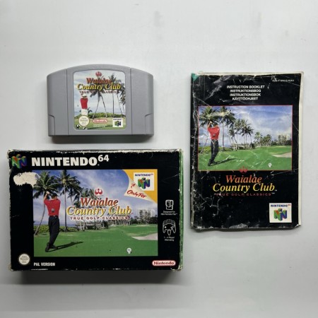 Waialae Country Club True Golf Classics i original eske til Nintendo 64