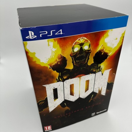 Doom til Playstation 4 (PS4) Collector's Edition med nytt innhold og forseglet spill