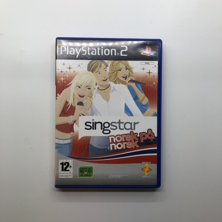 Singstar Norsk På Norsk til Playstation 2 / PS2