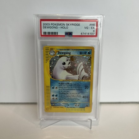 Pokemon Skyridge Dewgong Holo PSA 4 fra 2003