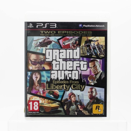 Grand Theft Auto: Episodes from Liberty City til PlayStation 3 (PS3)
