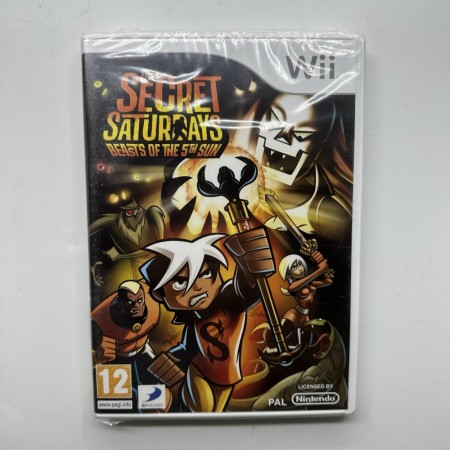 Secret Saturdays: Beasts of the 5th Sun til Nintendo Wii (Ny i plast)