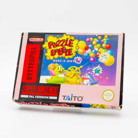 Puzzle Bobble Bust-A-Move til Super Nintendo SNES