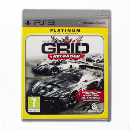 Race Driver : GRID Reloaded - PLATINUM til PlayStation 3 (PS3)