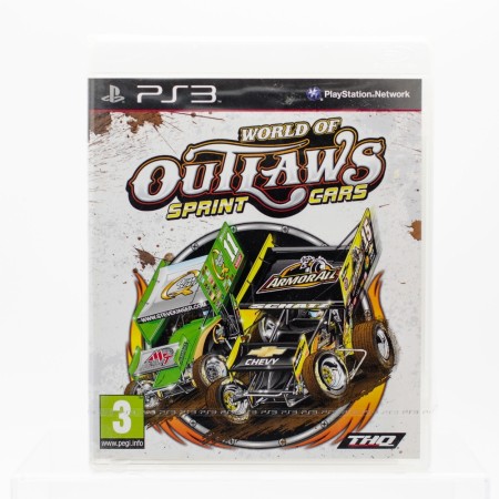 ﻿World of Outlaws: Sprint Cars til Playstation 3 (PS3) ny i plast!