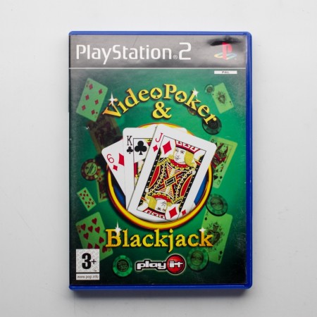 Video Poker & Blackjack til Playstation 2 (PS2)