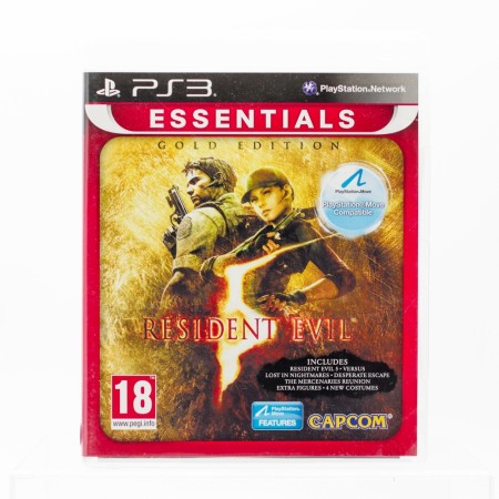 Resident Evil 5 - Gold Edition (ESSENTIALS) til PlayStation 3 (PS3)