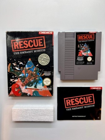 Rescue The Embassy Mission SCN til Nintendo NES