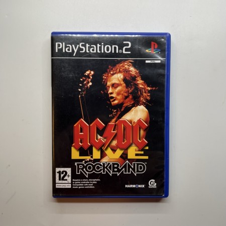 AC/DC Rockband til Playstation 2 (PS2)