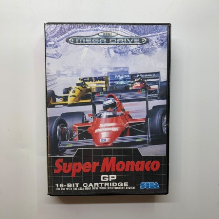 Super Monaco GP til Sega Mega Drive