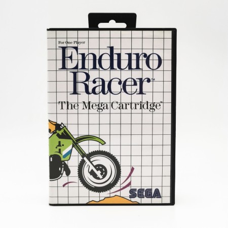 Enduro Racer komplett utgave til Sega Master System