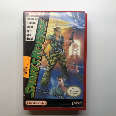 Snake's Revenge Yapon Utleie spill til Nintendo NES