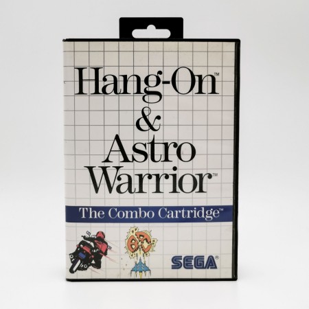 Hang On / Astro Warrior komplett utgave til Sega Master System