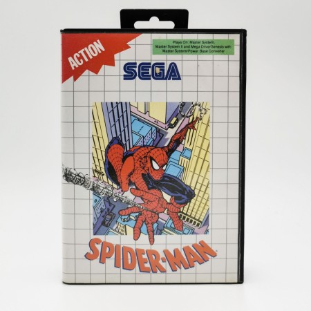 Spider-Man komplett utgave til Sega Master System
