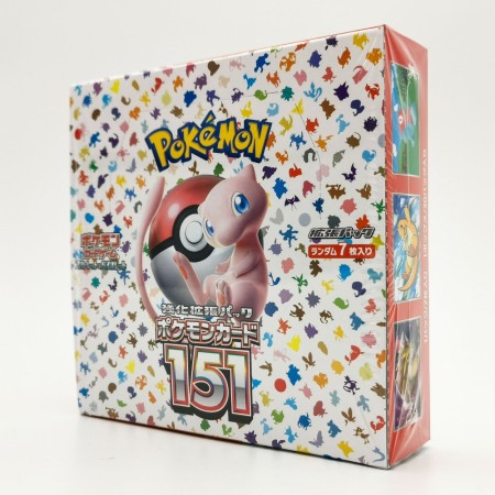 Pokemon 151 Japansk Booster Box